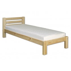 Jednoduchá posteľ z masívneho dreva LK127