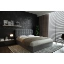Elegantná posteľ TRIO s matracom a úložným priestorom