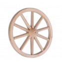 Dekorácia -  drevené koleso GD333