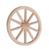 Dekorácia -  drevené koleso KOLO - 50 cm