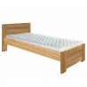 Jednolôžková posteľ z dubu LK261