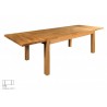Rozkladací stôl z bukového dreva s hrúbkou vrchnej dosky 4 cm ST172
