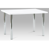 Biely lesklý jedálenský stôl AT-1914