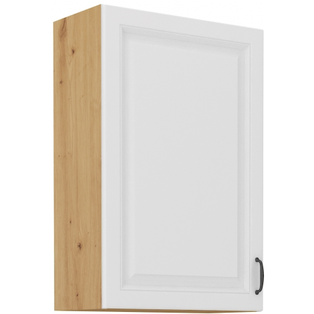 Horná 1-dverová skrinka s výškou 90 cm STILO biela/artisan