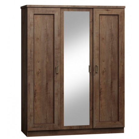 3-dverová skriňa so zásuvkou Tadeusz - dub lefkas