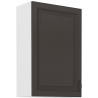 	Horná 1-dverová skrinka s výškou 90 cm STILO grafit/biela
