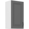 	Horná 1-dverová skrinka STILO dust grey/biela