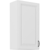 Horná 1-dverová skrinka s výškou 90 cm STILO biela/biela