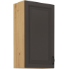 	Horná 1-dverová skrinka s výškou 90 cm STILO grafit/artisan