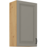 	Horná 1-dverová skrinka s výškou 90 cm STILO clay grey/artisan