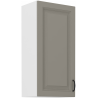	Horná 1-dverová skrinka s výškou 90 cm STILO clay grey/biela