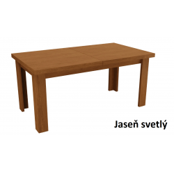 Veľký rozťahovací jedálenský stôl 160