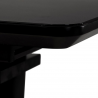 Moderný jedálenský stôl HT-430 - čierny