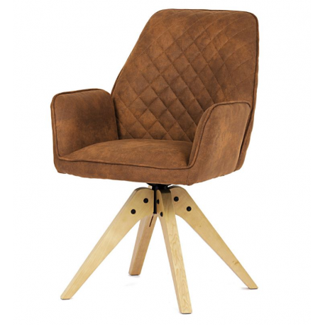Jedálenská stolička HC-539 - hnedá