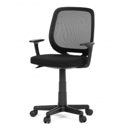 Detská kancelárska stolička KA-W022 - čierna