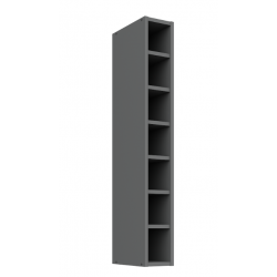 Horný regál Cremona 15G-108 OTW - Sivá