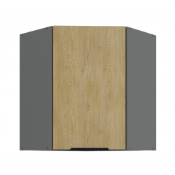  Horná skrinka Cremona 60x60 GN-72 1F (45°) - sivá