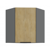  Horná skrinka Cremona 60x60 GN-72 1F (45°) - sivá