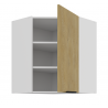  Horná skrinka Cremona 60x60 GN-72 1F (45°) - biela