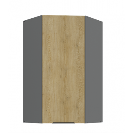  Horná skrinka Cremona 60x60 GN-108 1F (45°) - sivá